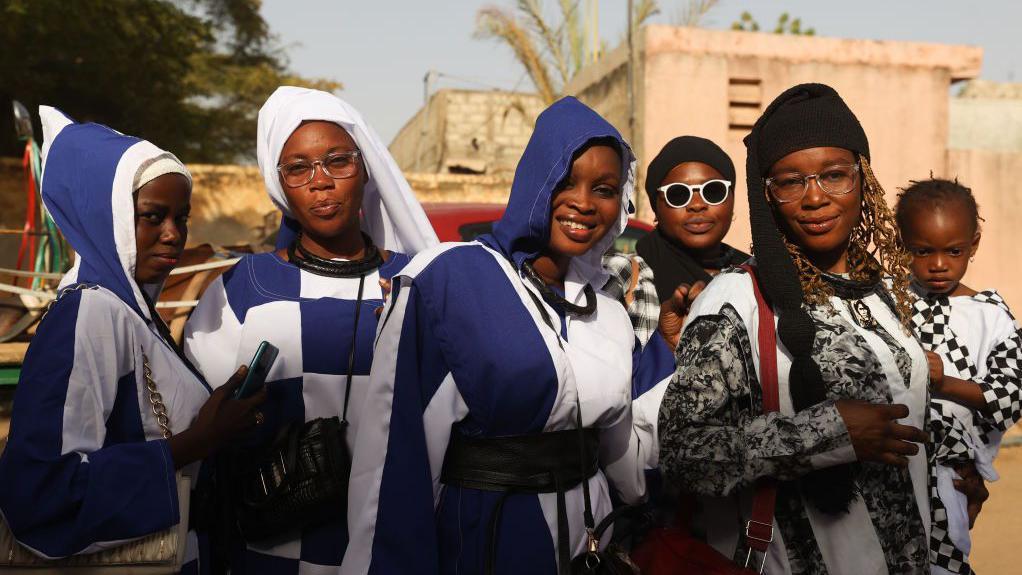 Getty ImagesPerempuan-perempuan di komunitas Baye Fall.