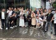 Wujud Kepedulian Sesama, Peserta LK III Badko HMI Sumut Gelar Aksi Berbagi