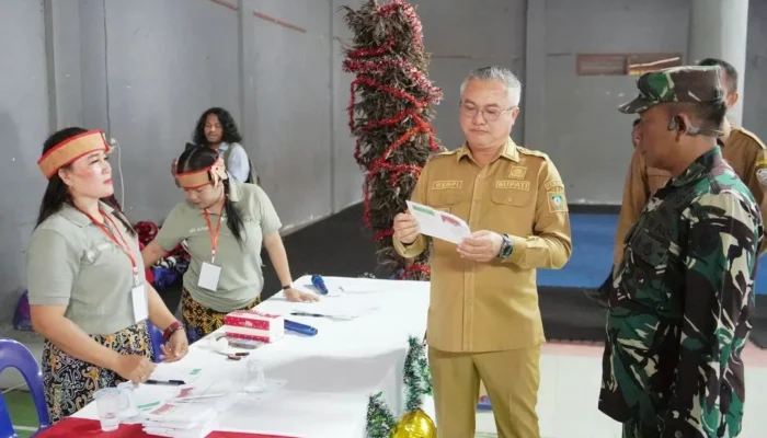 Bupati Malinau Pantau Langsung Pemilihan Ketua RT Serentak