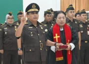 Bangkit Sormin Resmi Jabat Wakajati Kaltara
