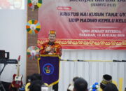 Syukuran Natal dan Tahun Baru PDKKT, Wagub ajak Masyarakat Dayak Kenyah Perkuat Persaudaraan dan Kerukunan