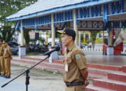 Sekprov Pimpin Apel Pagi, Imbau Disiplin Anggaran dan Efisiensi Energi di Lingkungan Pemprov