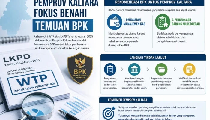 BKAD Kaltara Perkuat Tata Kelola Keuangan Melalui Tindak Lanjut Rekomendasi BPK